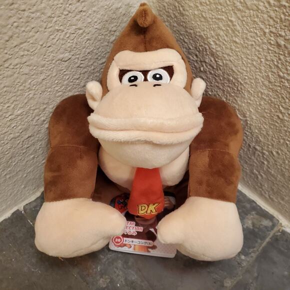 Plush - Donkey Kong 10 Inch (NEW) - Super Mario - Nintendo - Picture 2 of 8